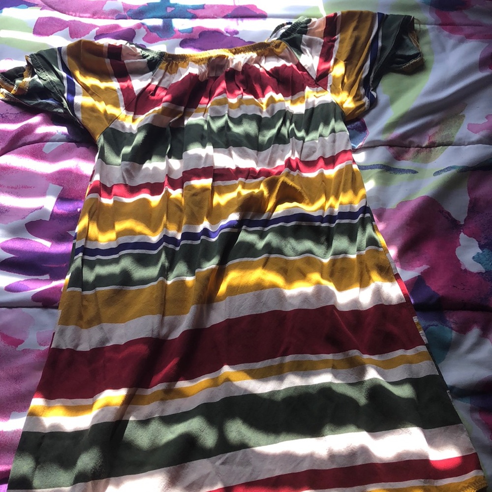 Off the shoulder dress
